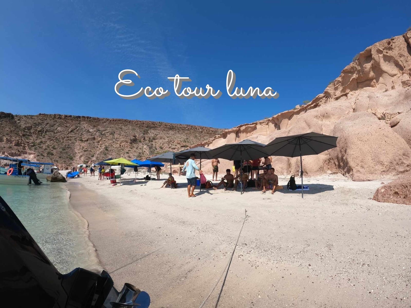 Tour de playa Eco tour luna en La Paz BCS