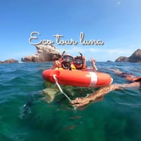 Snorkel y flotador en tour marino